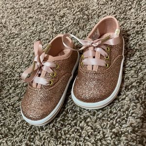 Keds Sparkly Pink shoes baby size 4